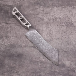 Full tang VG10 Damascus vegetable cleaver for custom handles