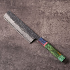 Handcrafted Nakiri knife for chopping vegetables