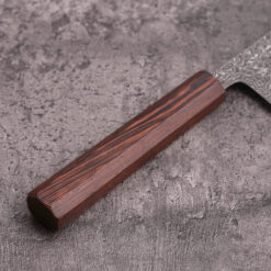 OEM Damascus nakiri knife wenge handle private label restaurant supply