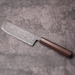 VG10 Damascus nakiri knife flat blade 180mm wholesale price