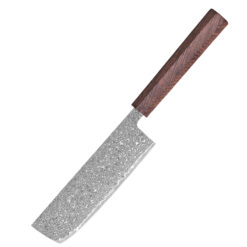 wholesale Damascus nakiri knife 180mm wenge handle VG10 steel