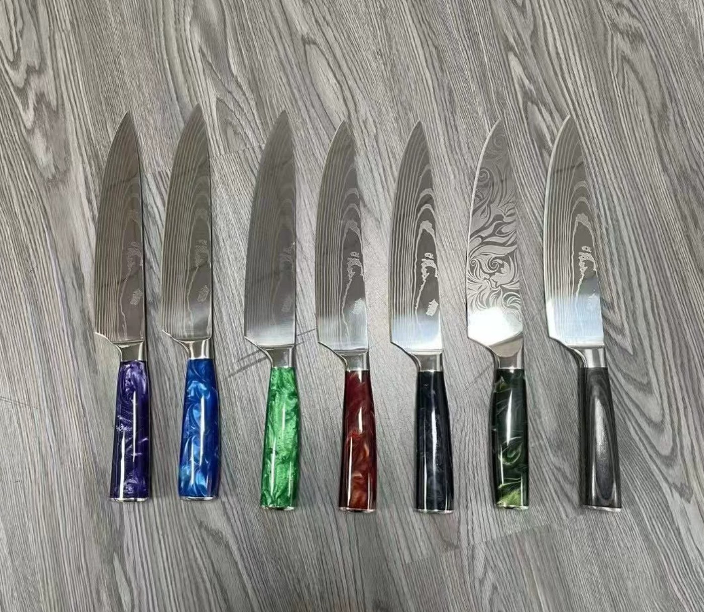 Fake Damascus Steel