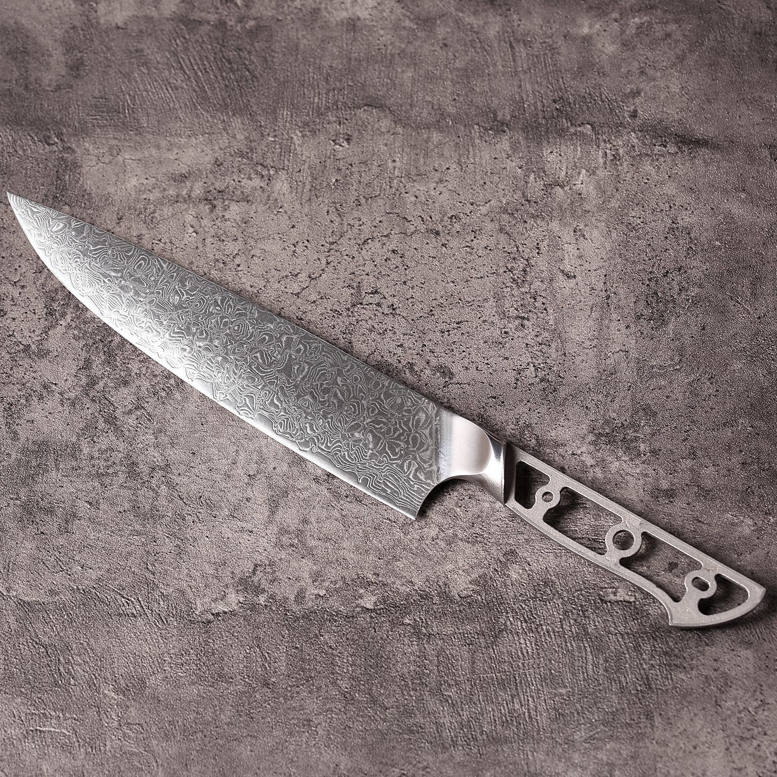 Good Chef Knife Blank Damascus