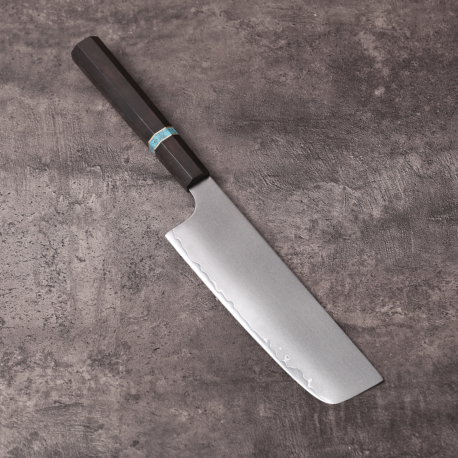 Nakiri Knife with Black Wood