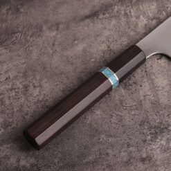kiritsuke knife ebony wood handle