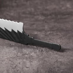 Bread knife blank made from X50CrMoV15 steel