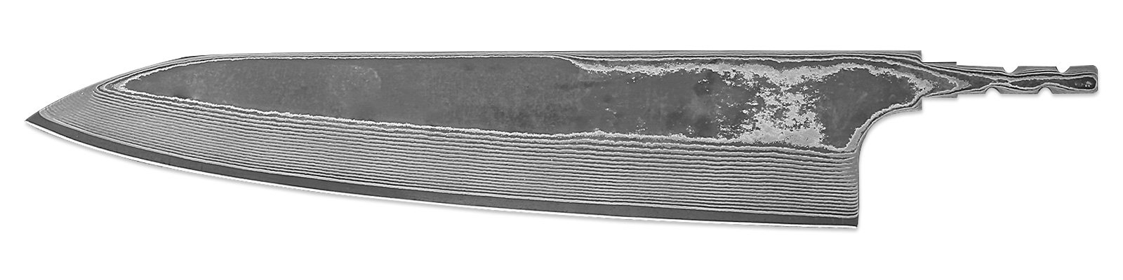 Chef Knife Blank without Handle
