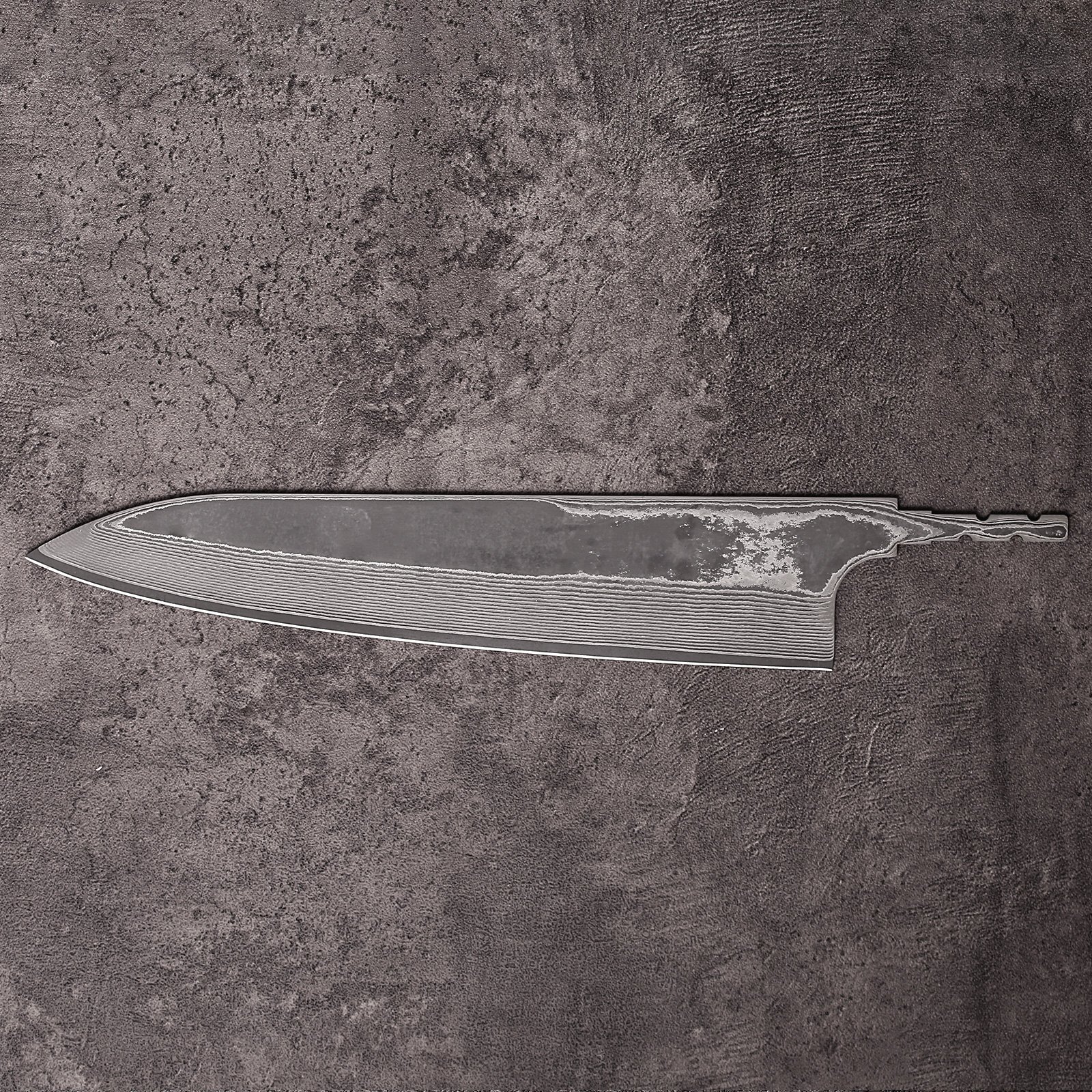 Cladding steel Chef Knife Blank