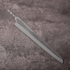 Japanese Damascus bread knife blank with wa‑style tang