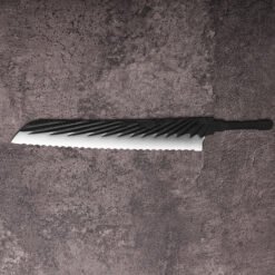 Japanese‑style bread knife blank X50CrMoV15