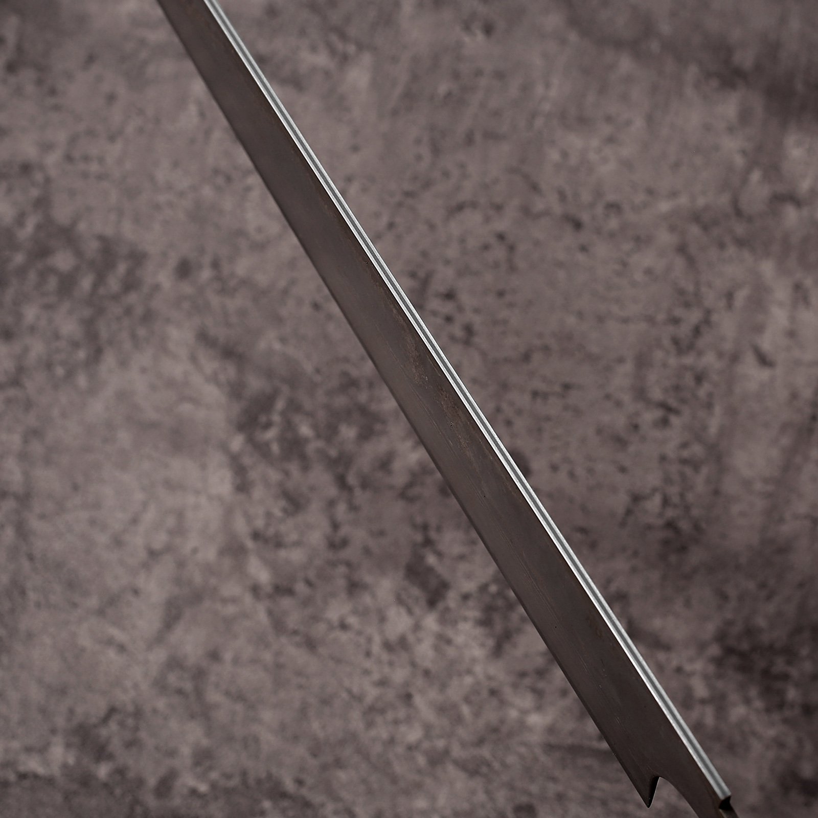 Knife Spine of The Chef Knife Blank without Handle