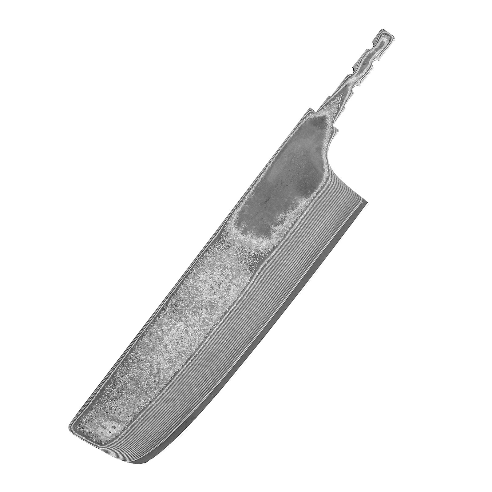 Nakiri knife blank VG10 Damascus steel
