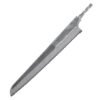 VG10 Damascus bread knife blank serrated blade
