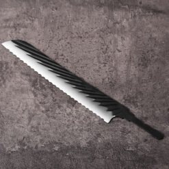X50CrMoV15 bread knife blank with wa‑style tang